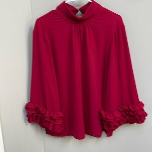 Size Large Red Vince Camuto Blouse